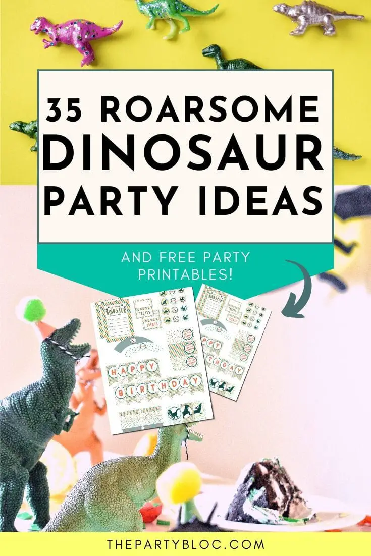 Free Dinosaur Birthday Prty Printables